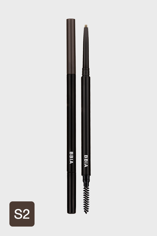 Bbia Last Auto Eyebrow Pencil Slim - S2 Dark Brown S  